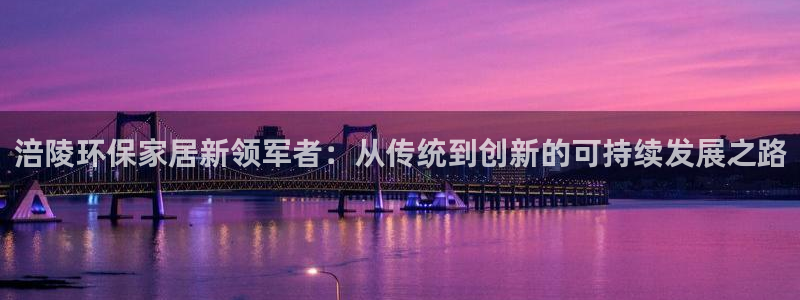 杏宇注册代理：涪陵环保家居新领军者：从传统到创新的可持续发展